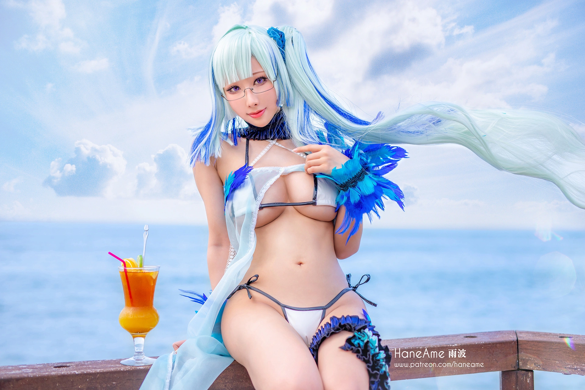 雨波_HaneAme - NO.99 09月FGO_Bryhild_布倫西爾德泳裝 3